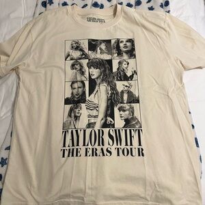 Taylor Swift The Eras Tour Beige T-Shirt